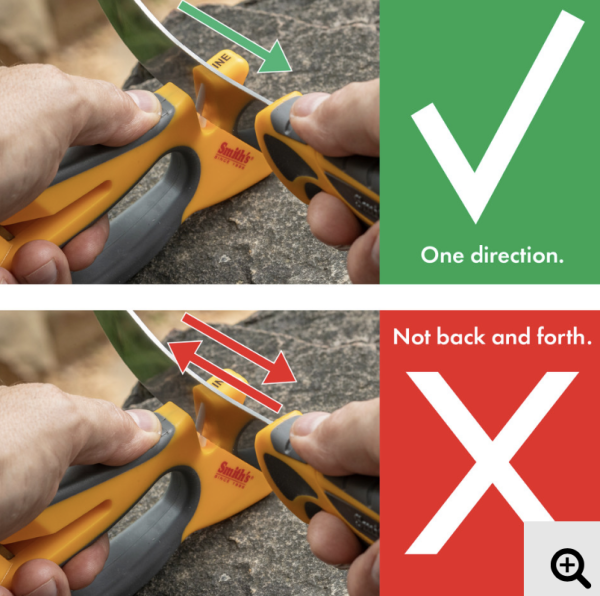 Smith’s Jiffy-Pro Handheld Knife Sharpener